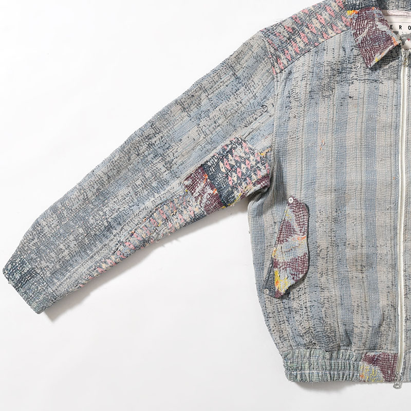 KANTHA QUILT BLOUSON Size:3 -No.8-