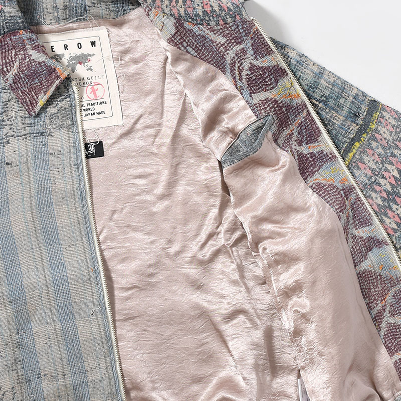 KANTHA QUILT BLOUSON Size:3 -No.8-