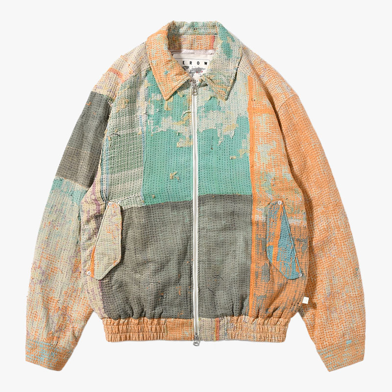 KANTHA QUILT BLOUSON Size:3 -No.9-
