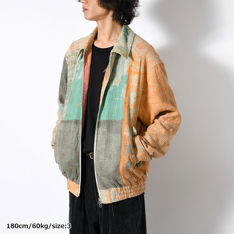 KANTHA QUILT BLOUSON Size:3 -No.9-