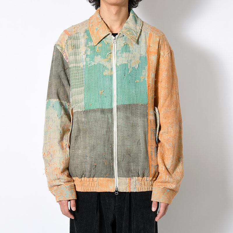 KANTHA QUILT BLOUSON Size:3 -No.9-