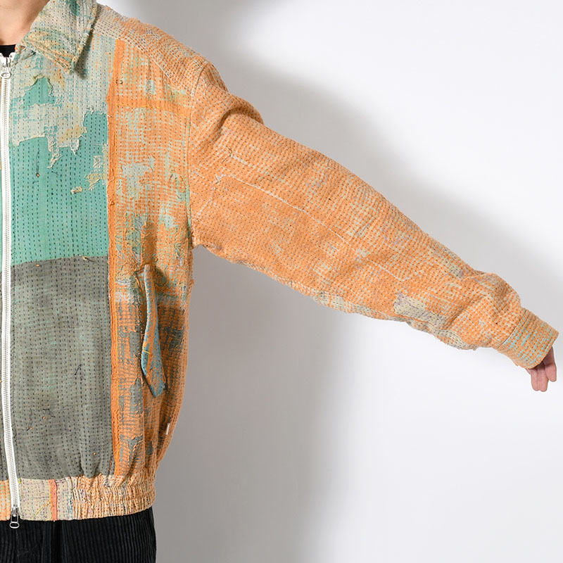 KANTHA QUILT BLOUSON Size:3 -No.9-