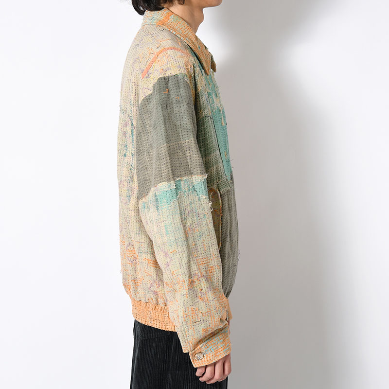 KANTHA QUILT BLOUSON Size:3 -No.9-