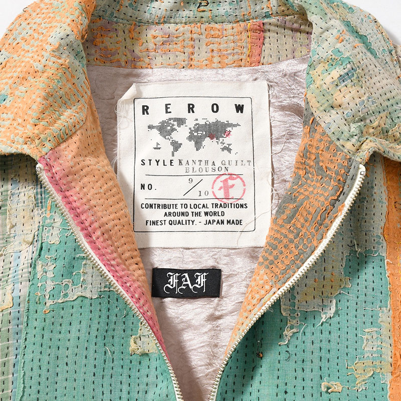 KANTHA QUILT BLOUSON Size:3 -No.9-