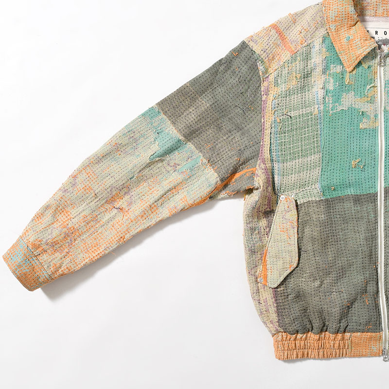KANTHA QUILT BLOUSON Size:3 -No.9-