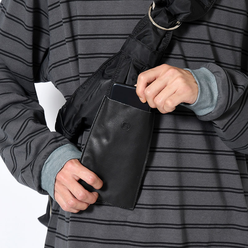 JNBF SASH SHOULDER FF -BLACK-