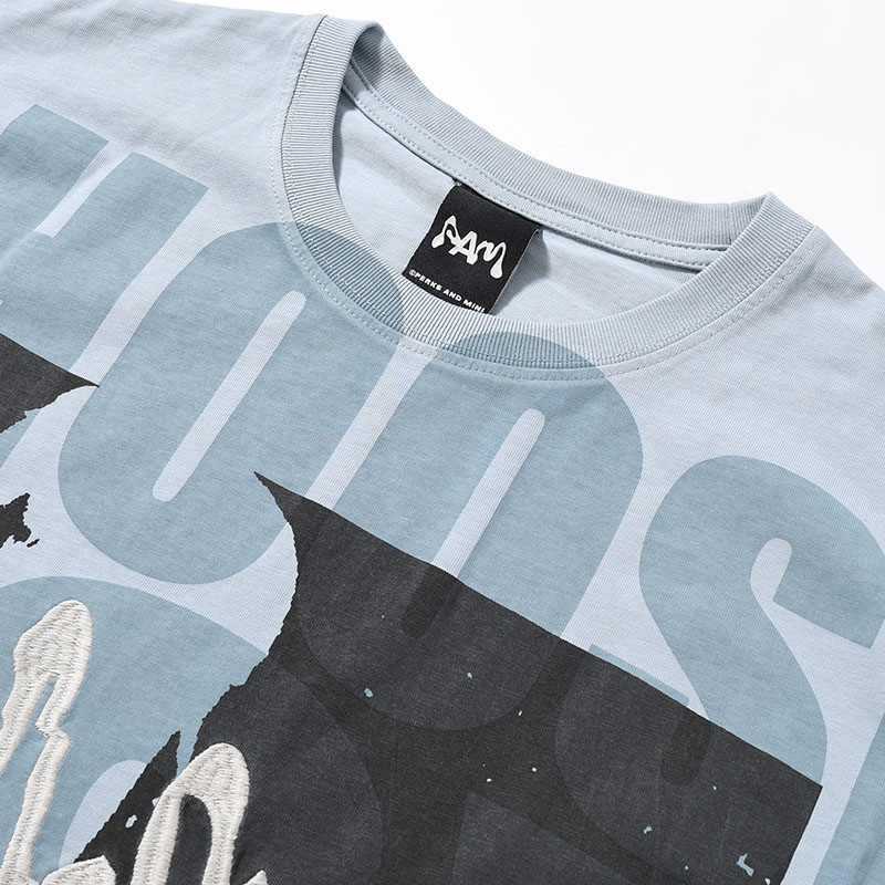 GOING OVER SPECIALTY SS TEE -LIGHT BLUE-