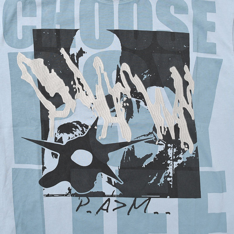 GOING OVER SPECIALTY SS TEE -LIGHT BLUE-