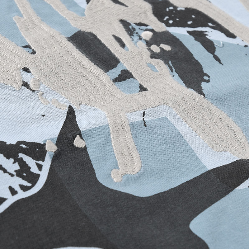 GOING OVER SPECIALTY SS TEE -LIGHT BLUE-