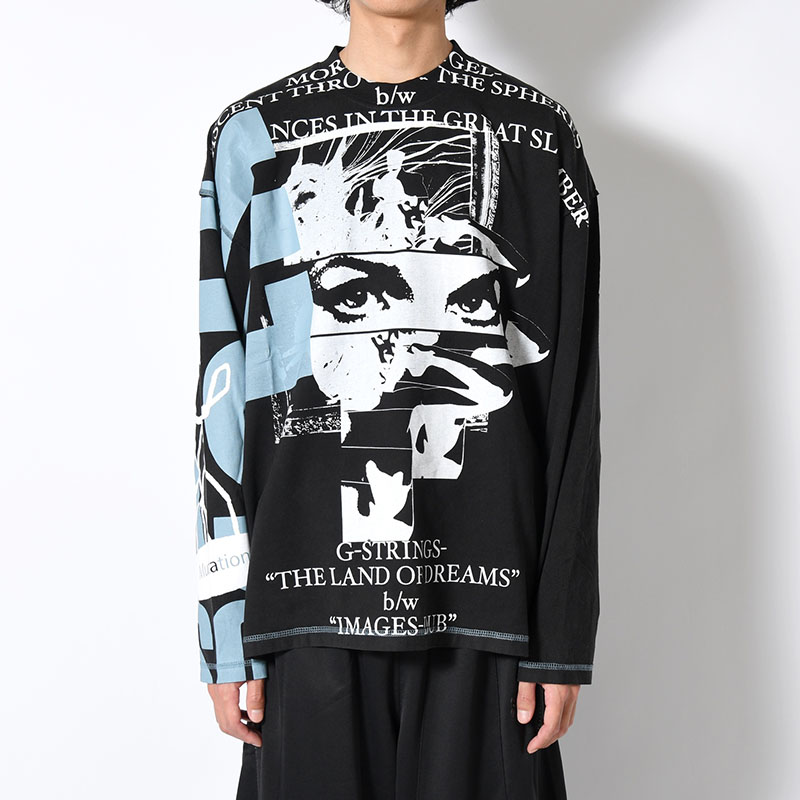 OVERLOAD SPECIALTY L/S TEE -BLACK WASH-