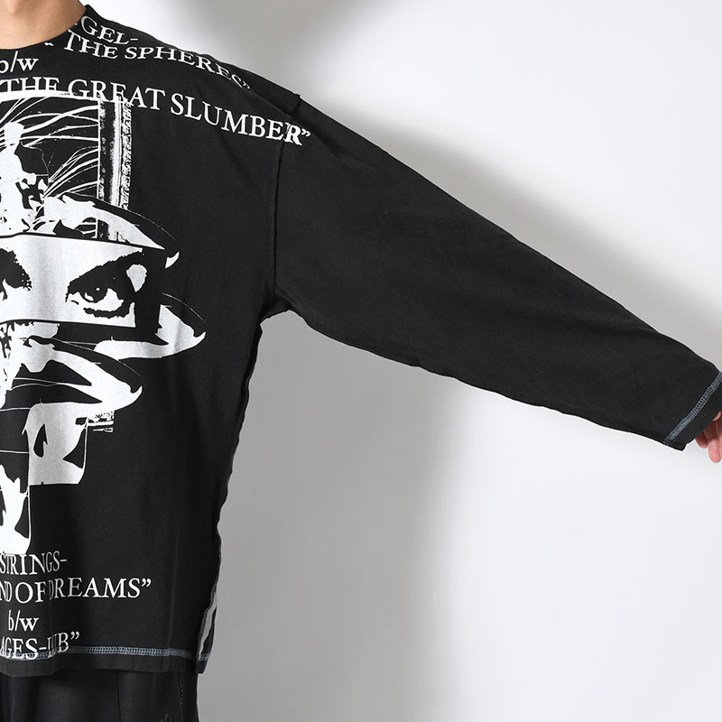 OVERLOAD SPECIALTY L/S TEE -BLACK WASH-