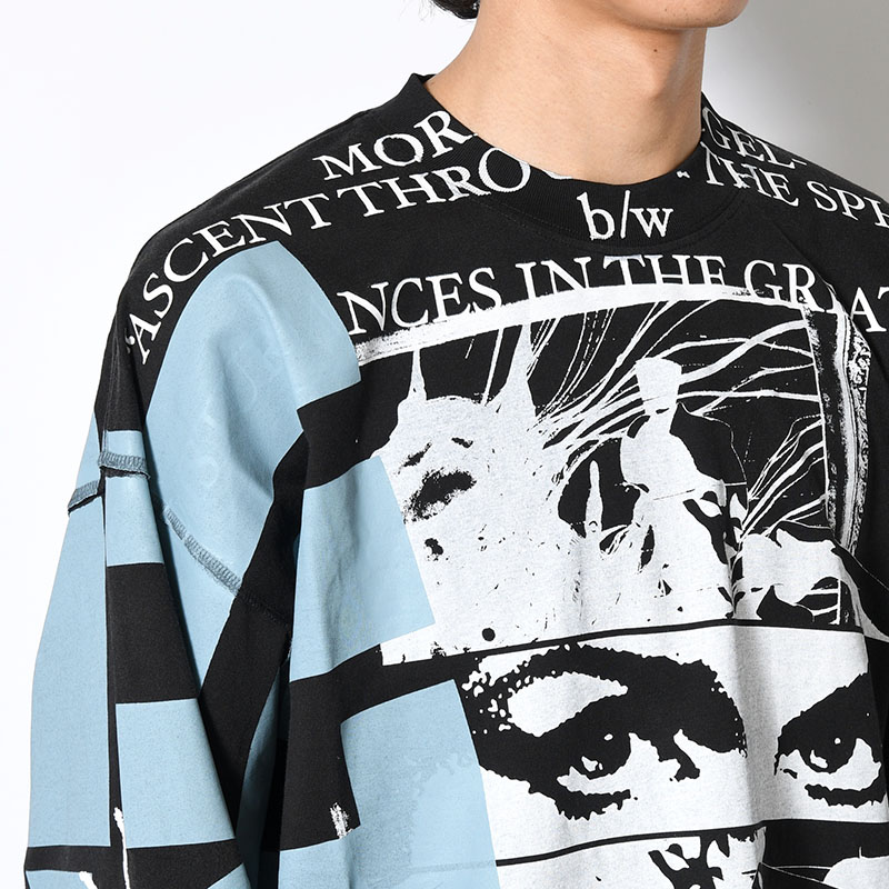 OVERLOAD SPECIALTY L/S TEE -BLACK WASH-