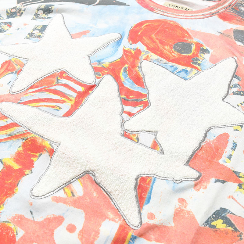 BACK TO LIFE SPECIALTY TEE (JOSH SMITH) -MULTI-