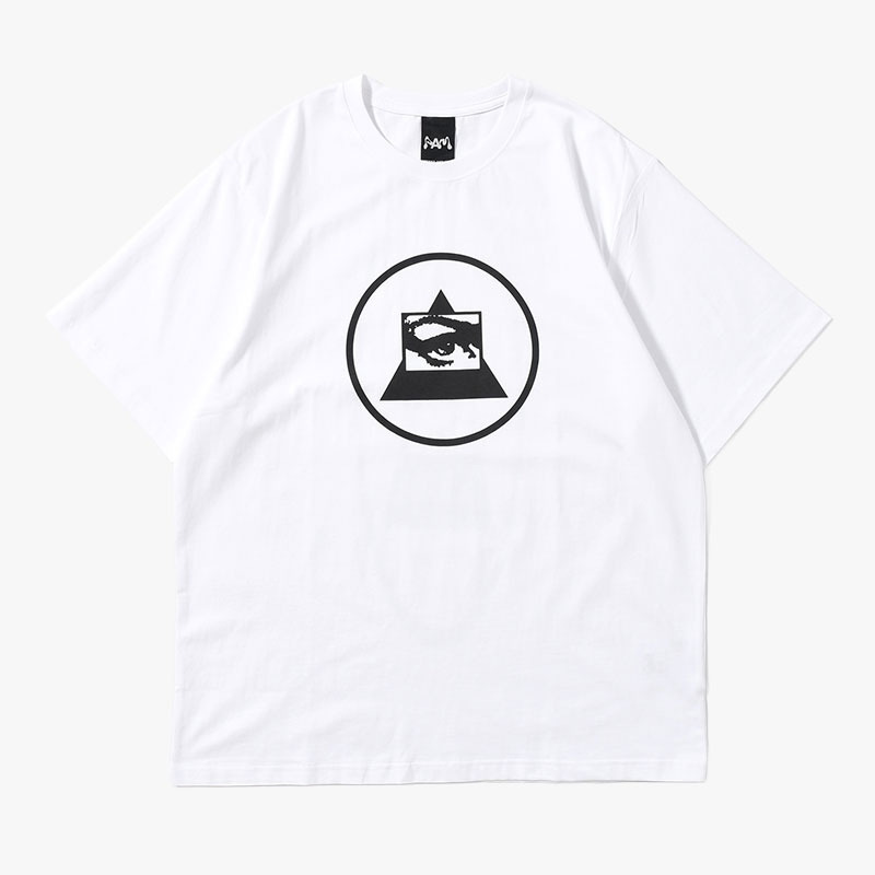 SS TEE -TRIANGLE EYE- -WHITE-