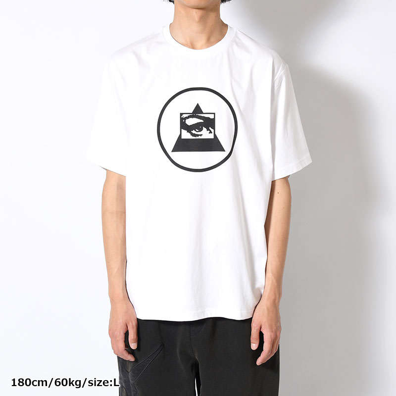 SS TEE -TRIANGLE EYE- -WHITE-