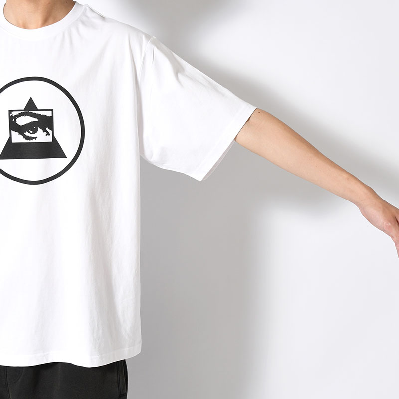 SS TEE -TRIANGLE EYE- -WHITE-