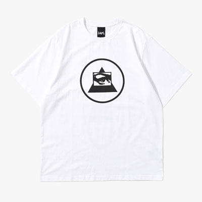SS TEE -TRIANGLE EYE- -WHITE-