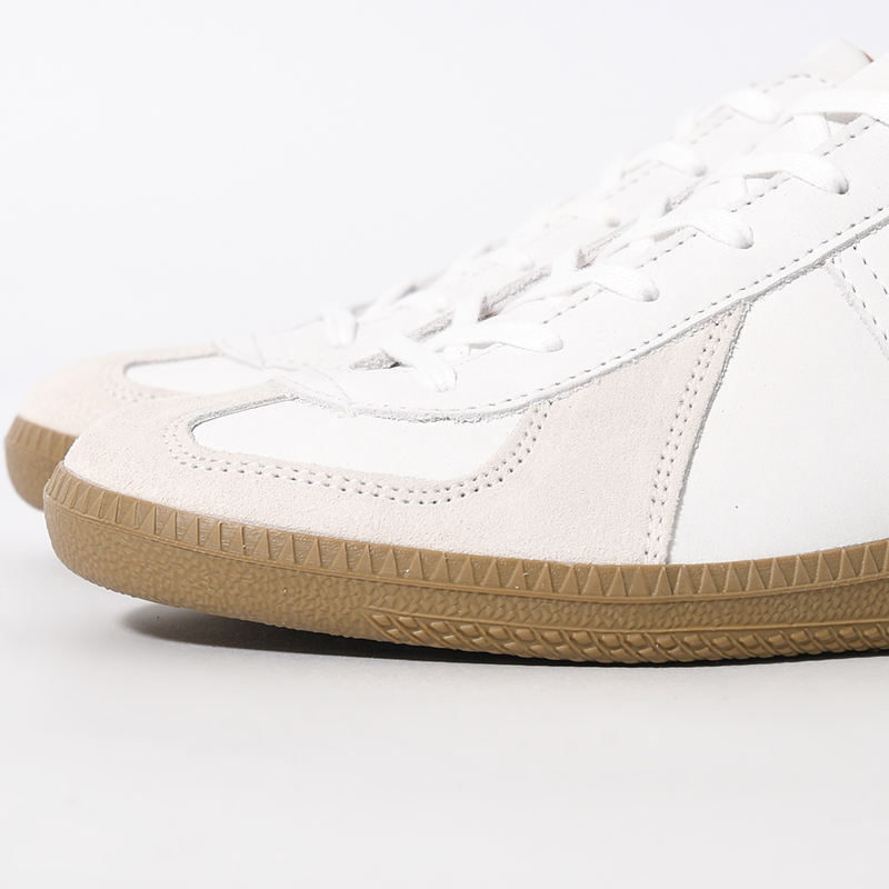 GERMAN MILITARY TRAINER NUBUCK -WHITE-