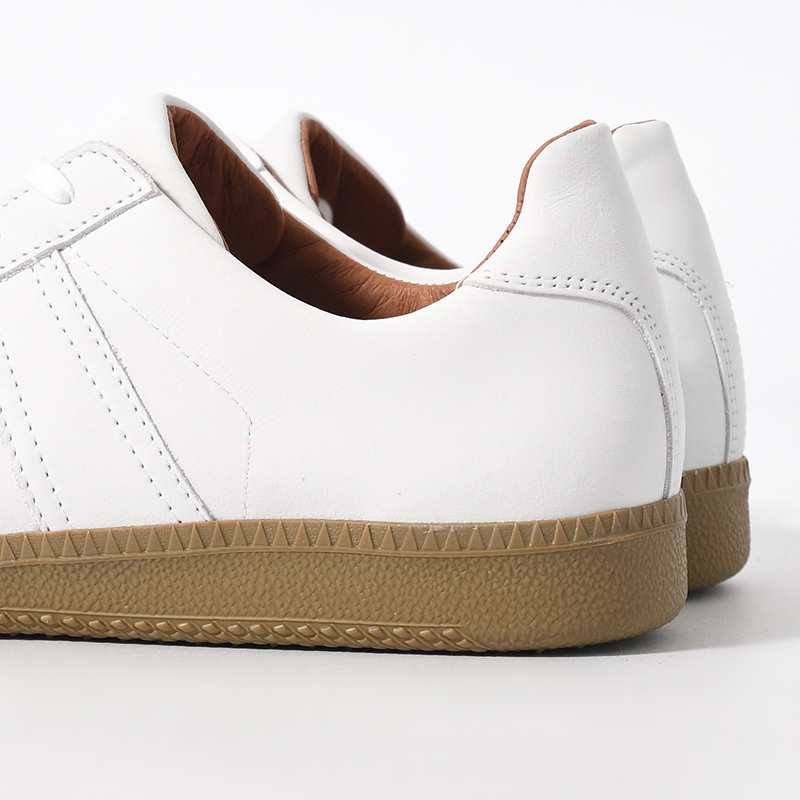 GERMAN MILITARY TRAINER NUBUCK -WHITE-