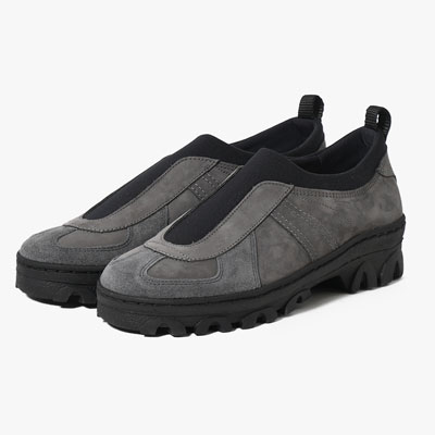 GERMAN MILITARY TRAINER (SLIP ON) -DARK GRAY-