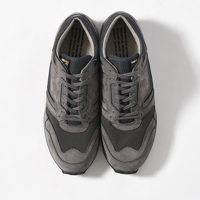 BRITISH MILITARY TRAINER -DARK GRAY NUBUCK/CHARCOAL-