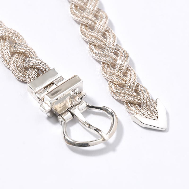 BUCKLE BRACE/HORSE SHOE BUCKLE -SILVER-