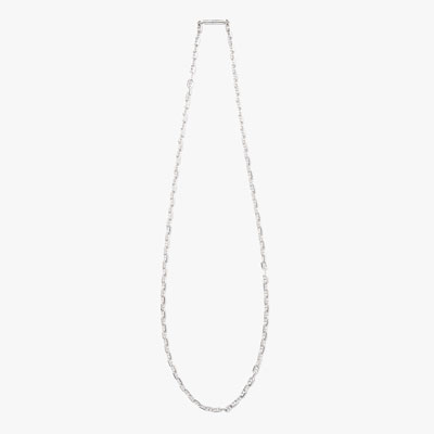 ANCHOR CHAIN NECKLACE 50cm -SILVER-
