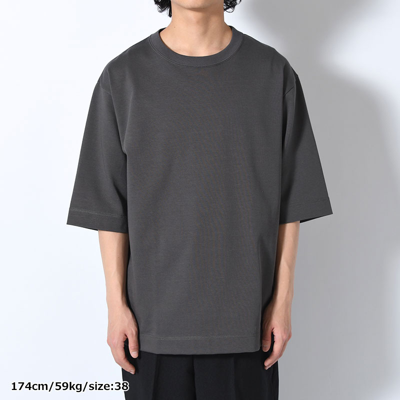 CREW NECK HALF SLEEVE T-SHIRT -3.COLOR-