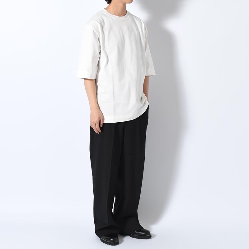 CREW NECK HALF SLEEVE T-SHIRT -3.COLOR-