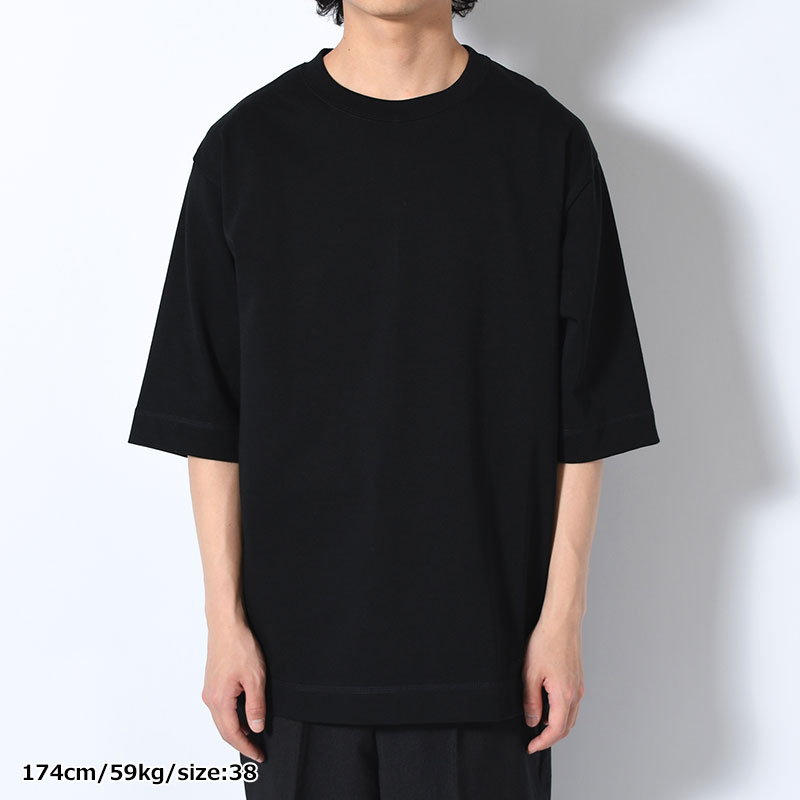 CREW NECK HALF SLEEVE T-SHIRT -3.COLOR-