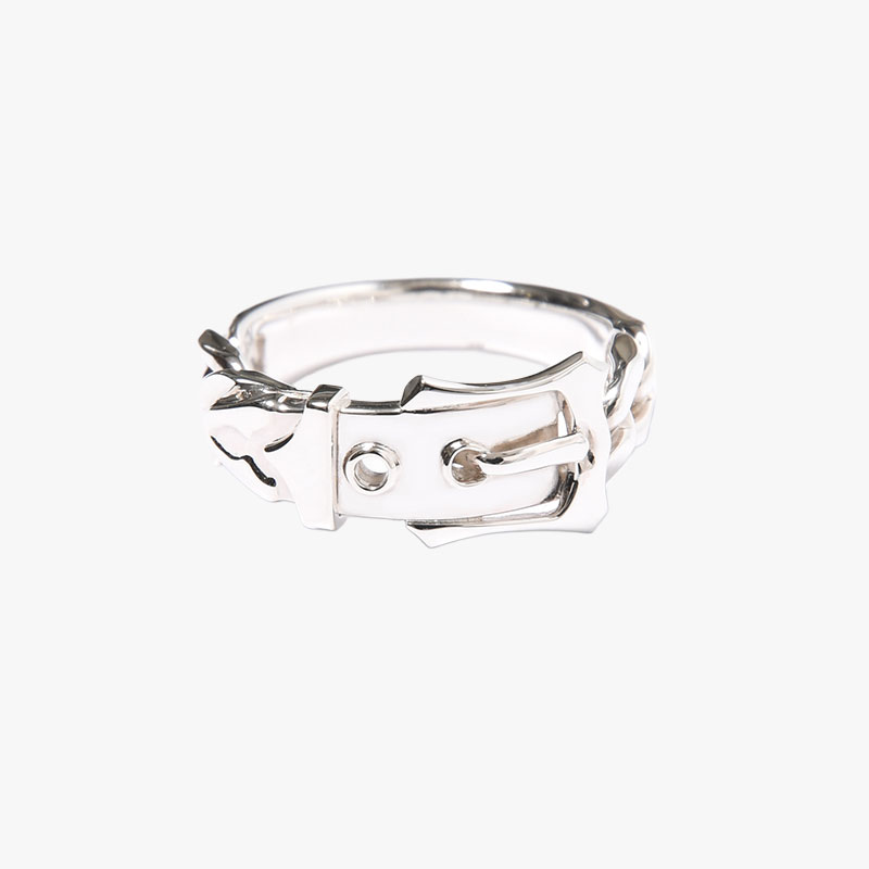 VICTORIAN BUCKLE RING -SILVER-
