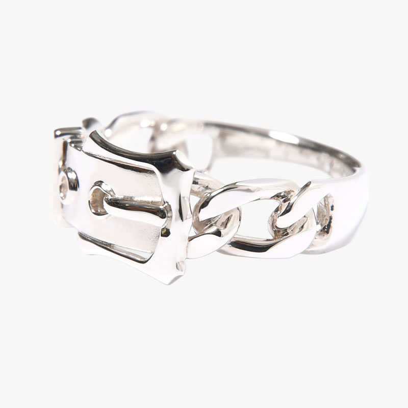 VICTORIAN BUCKLE RING -SILVER-