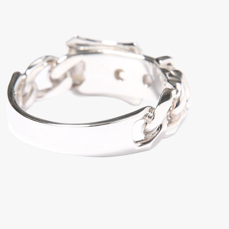 VICTORIAN BUCKLE RING -SILVER-