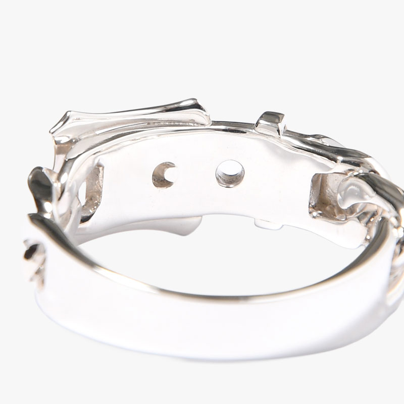 VICTORIAN BUCKLE RING -SILVER-