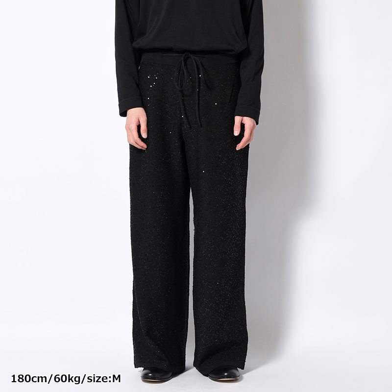 ARTIST'S MATERIAL IN TROUSERS -COLOURLESS BLACK-