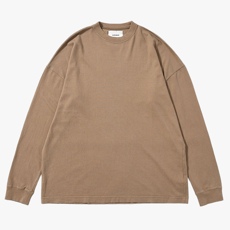 L/S TEE -2.COLOR-(TAUPE)
