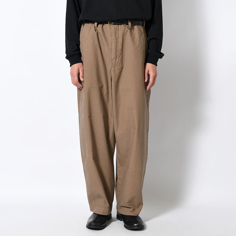 WIDE TAPERED SLACKS -2.COLOR-