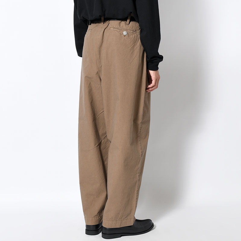 WIDE TAPERED SLACKS -2.COLOR-