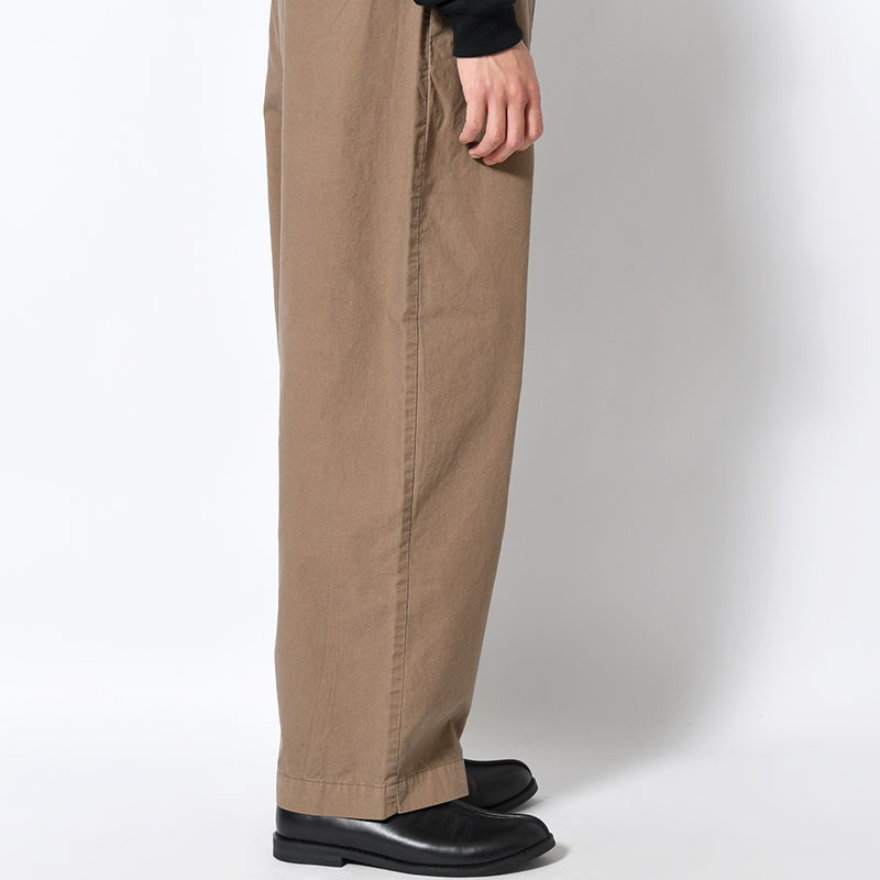 WIDE TAPERED SLACKS -2.COLOR-
