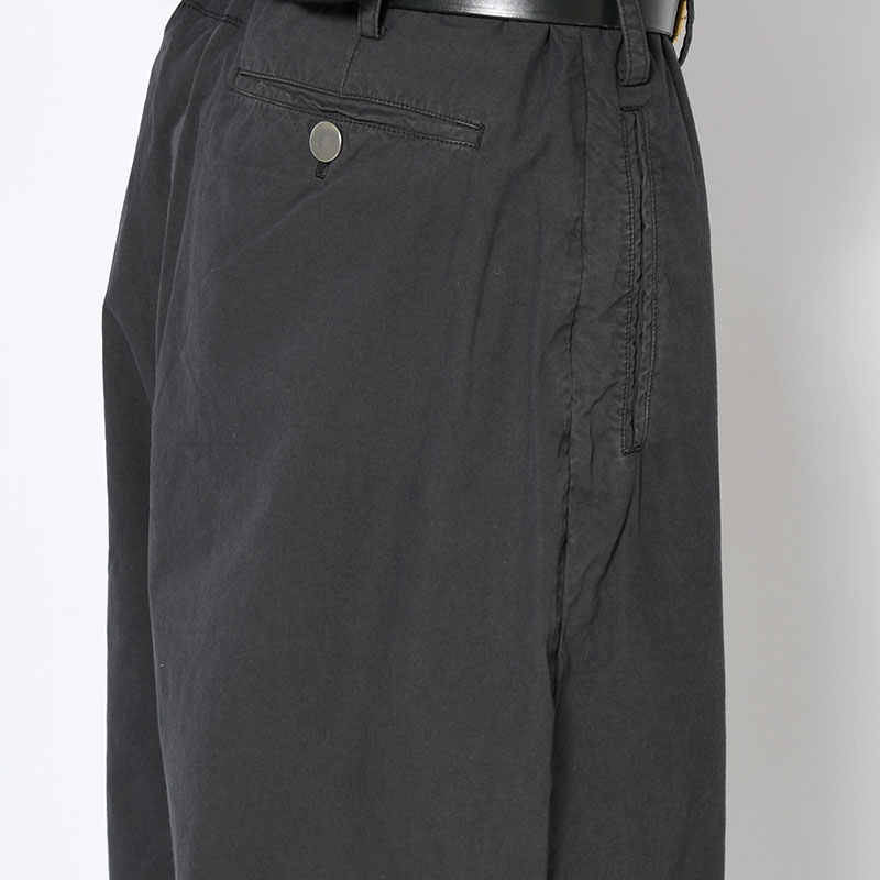 WIDE TAPERED SLACKS -2.COLOR-