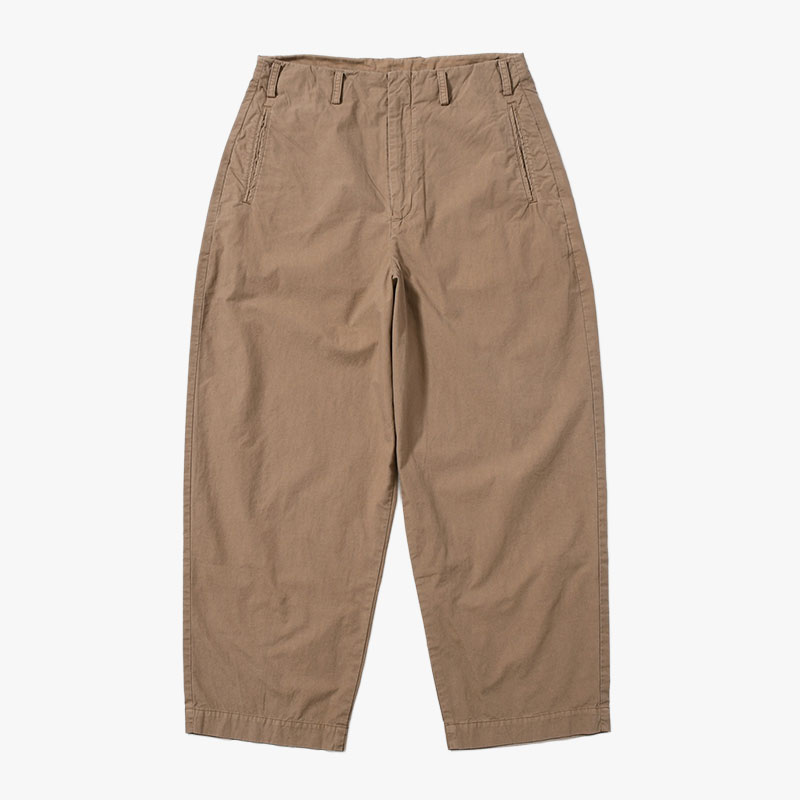 WIDE TAPERED SLACKS -2.COLOR-(TAUPE)