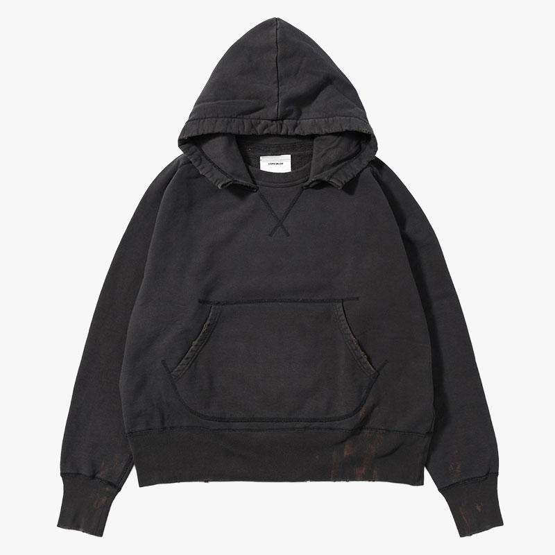 W-V AFTER HOODIE -2.COLOR-(BLACK)