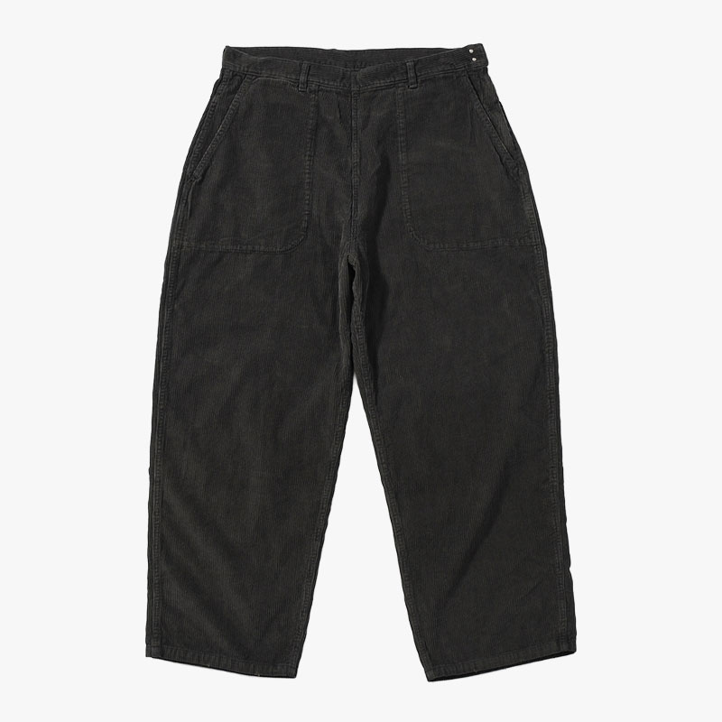 CORDUROY LUNCH PANTS -2.COLOR-(BLACK)