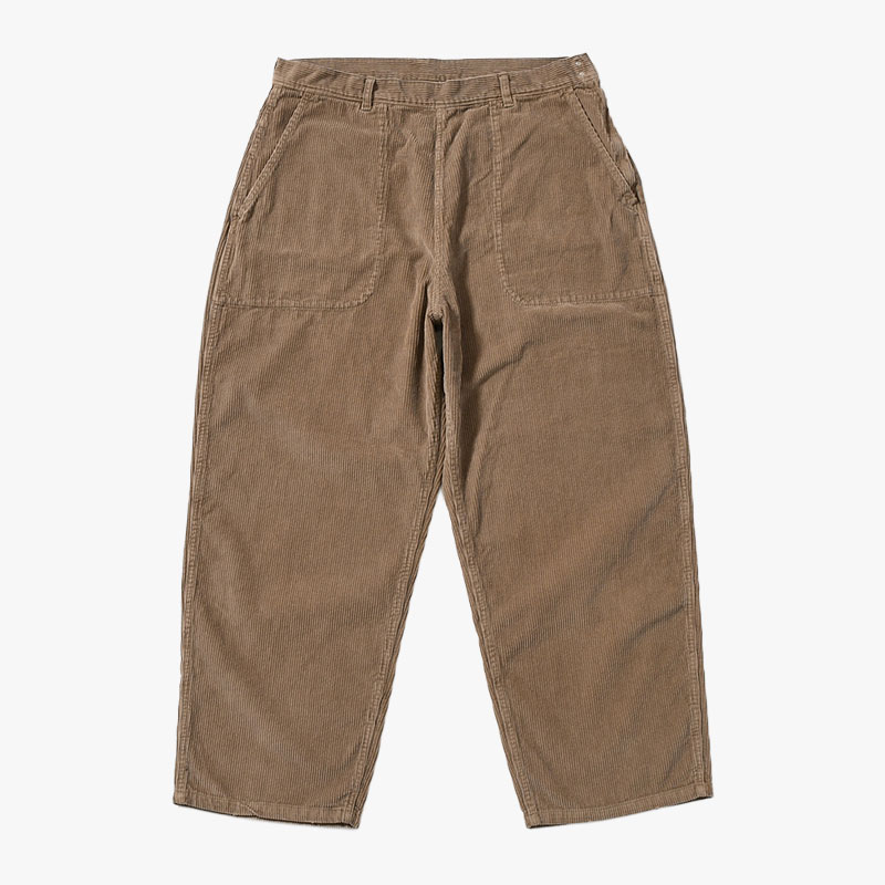 CORDUROY LUNCH PANTS -2.COLOR-(TAUPE)