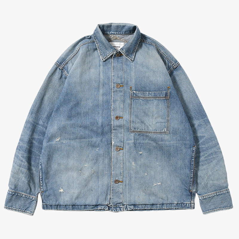 DENIM JACKET -2.COLOR-(INDIGO)