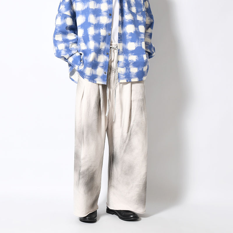 WASHED ORDINARY HOME BAGGY -2.COLOR-