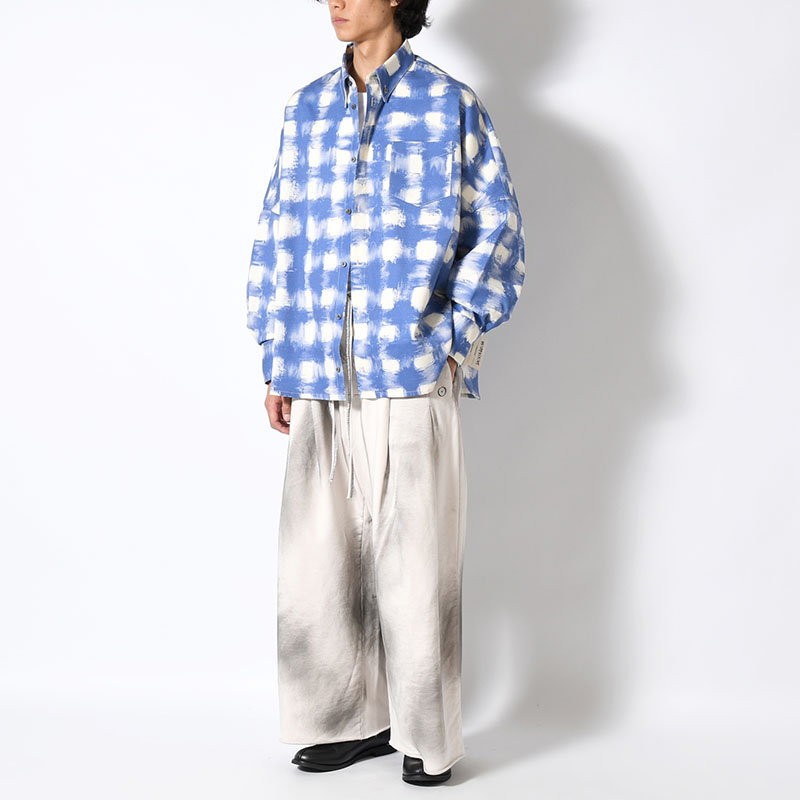 WASHED ORDINARY HOME BAGGY -2.COLOR-