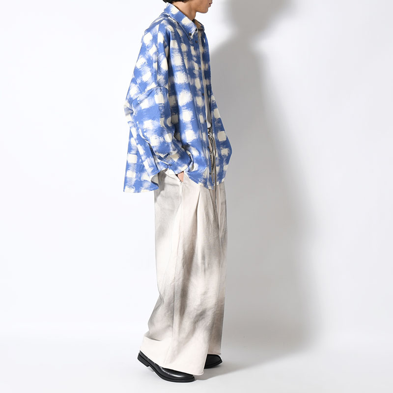 WASHED ORDINARY HOME BAGGY -2.COLOR-