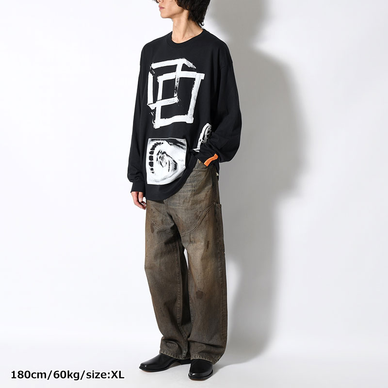FULL PANEL LS TEE -2.COLOR-