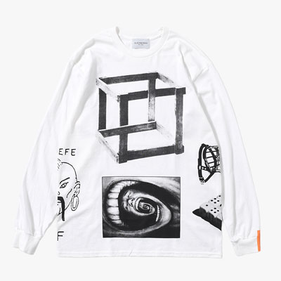 FULL PANEL LS TEE -2.COLOR-